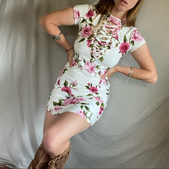 love J Dresses & Skirts - Love J | Laced Bodycon Dress